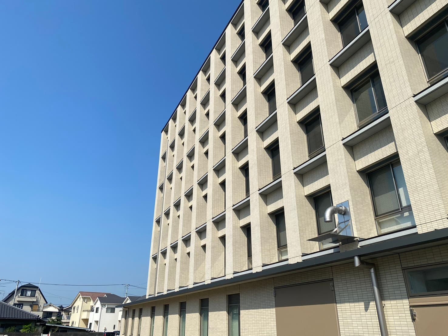 倉敷記念病院 本館建替工事・屋根、樋工事の画像